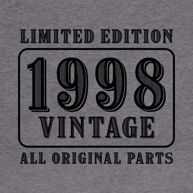 All original parts vintage 1998 limited edition birthday by colorsplash